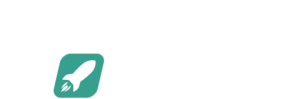 DryRocket Logo, white